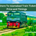 lahore to islamabad train ticket price